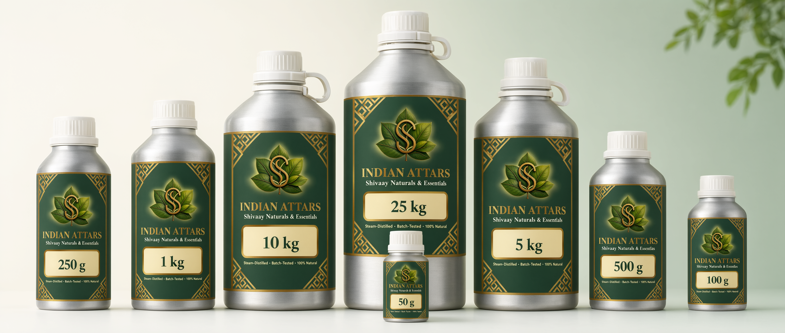 Available sizes for Roman Chamomile Oil from 50gm to 25kg